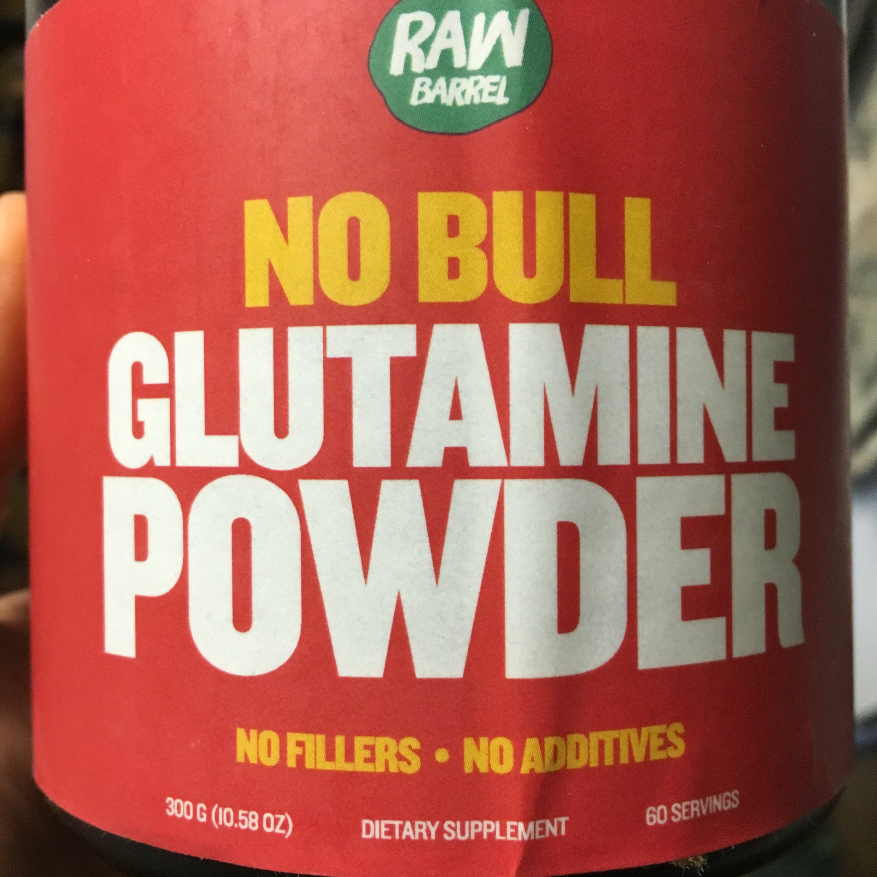 Raw Barrel Glutamine Review