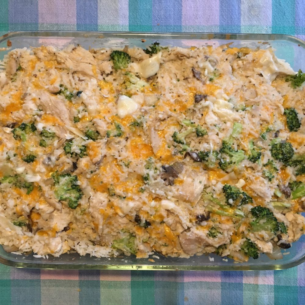 Cheddar Broccoli & Chicken Bake