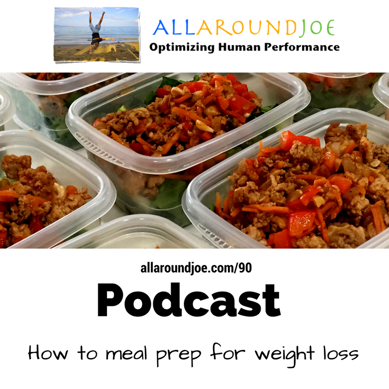 AAJ 090: How to meal prep for weight loss