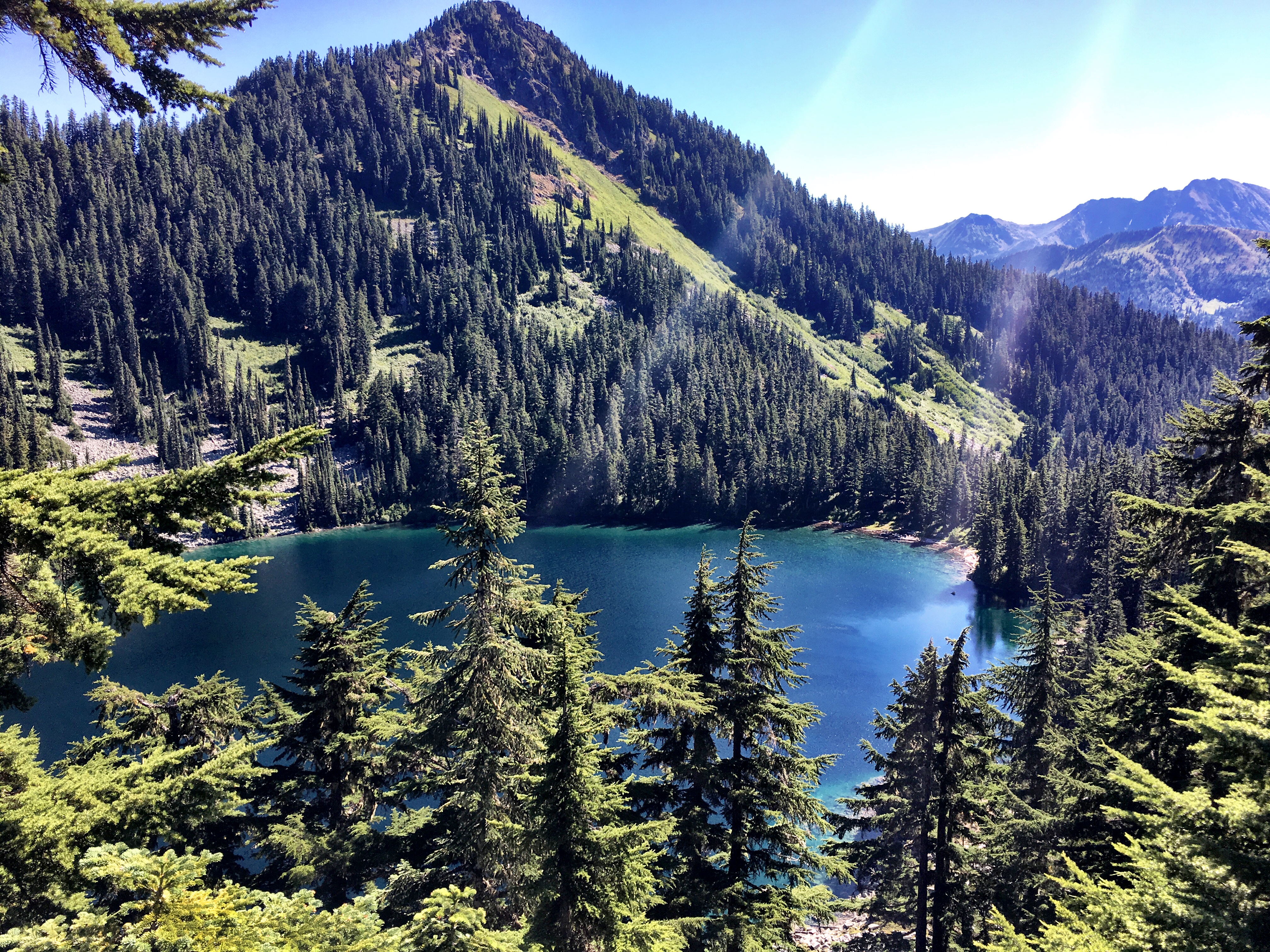 Surprise Lake on Stevens Pass to Snoqualmie Pass adventure