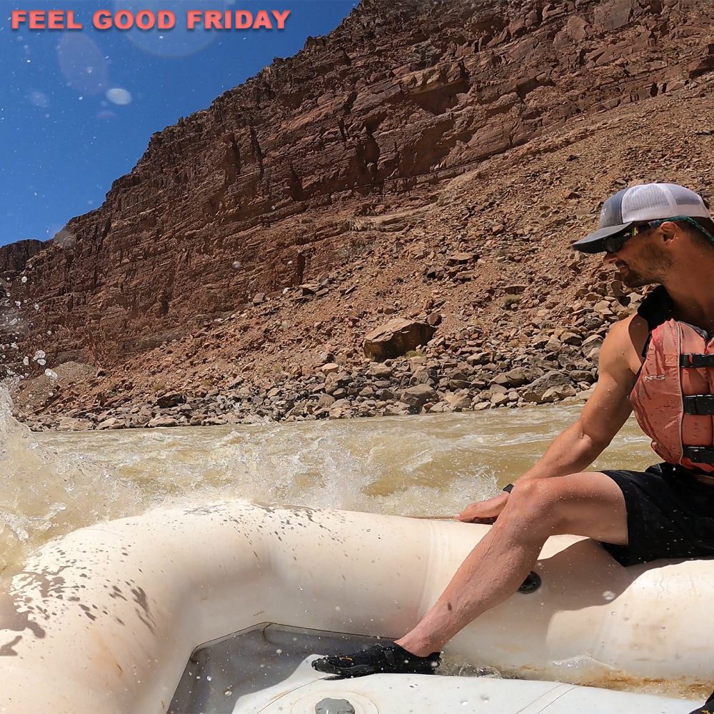 Feel Good Friday - Bike_Raft - Summer Body - Cardio Myth rafting down the Colorado river
