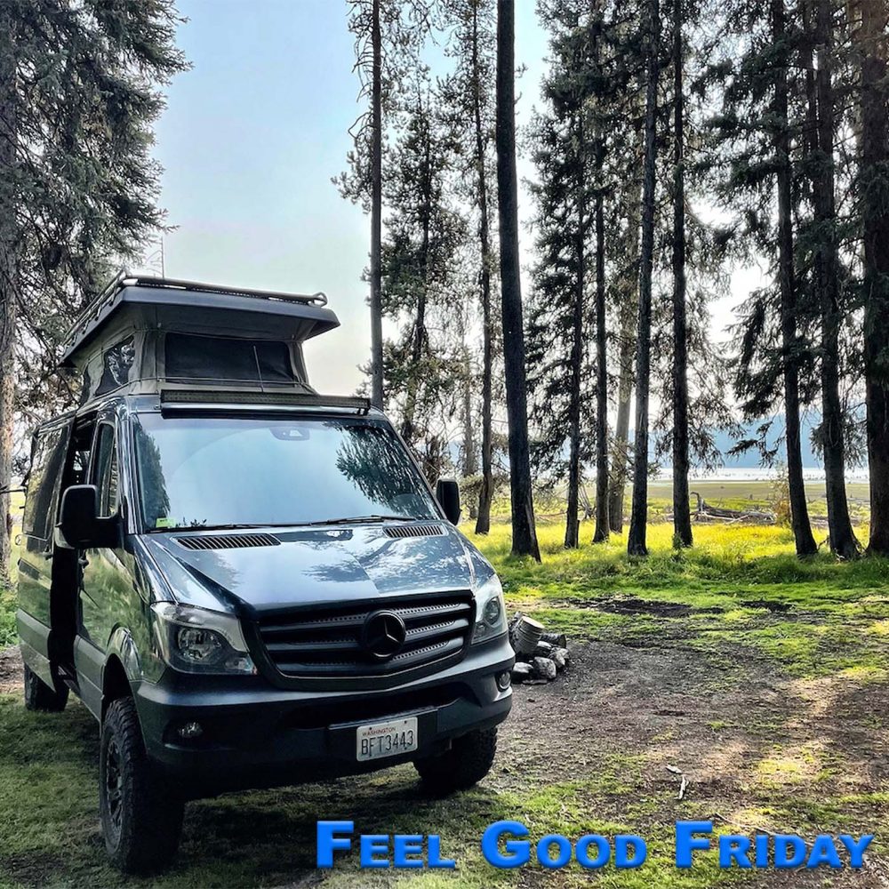 Feel Good Friday - Echo Bike - Time Travel - New Coach with the Sprinter van in McCall Idaho