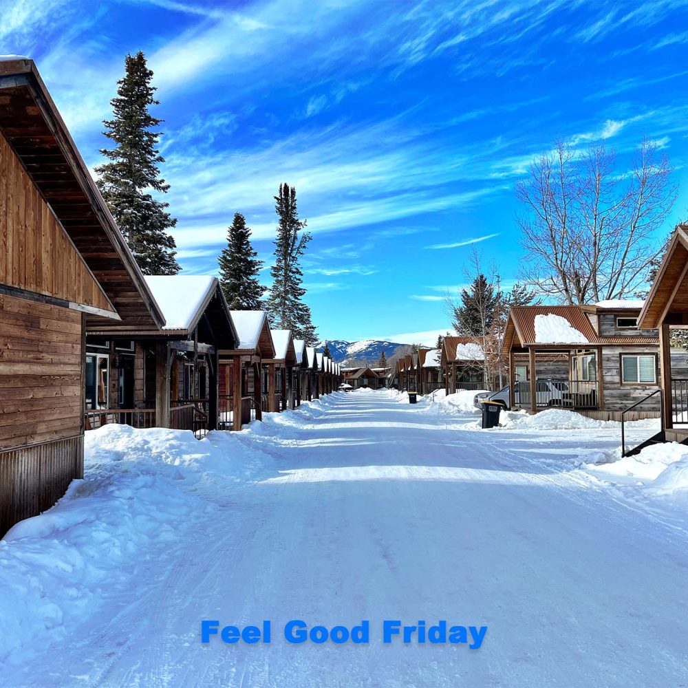 Feel Good Friday - Van Build - Confidence Builder - Home Gym with cabins in Teton Valley