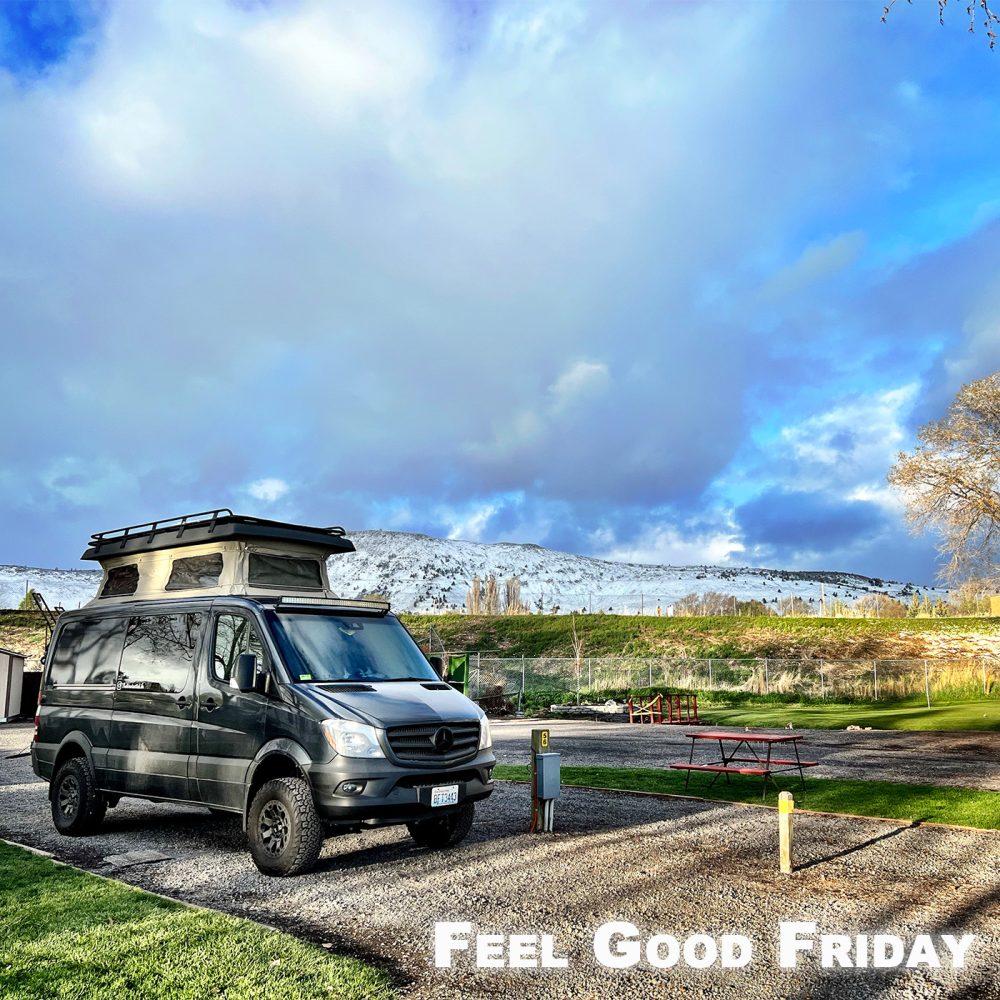 Feel Good Friday - Ride Wrap - More Superfood - Bike Setup - HMB van in KOA