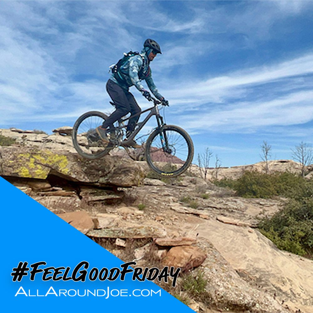 Feel Good Friday - Peavine Mountain - Guacamole Mesa - RACE DAY riding rock drop