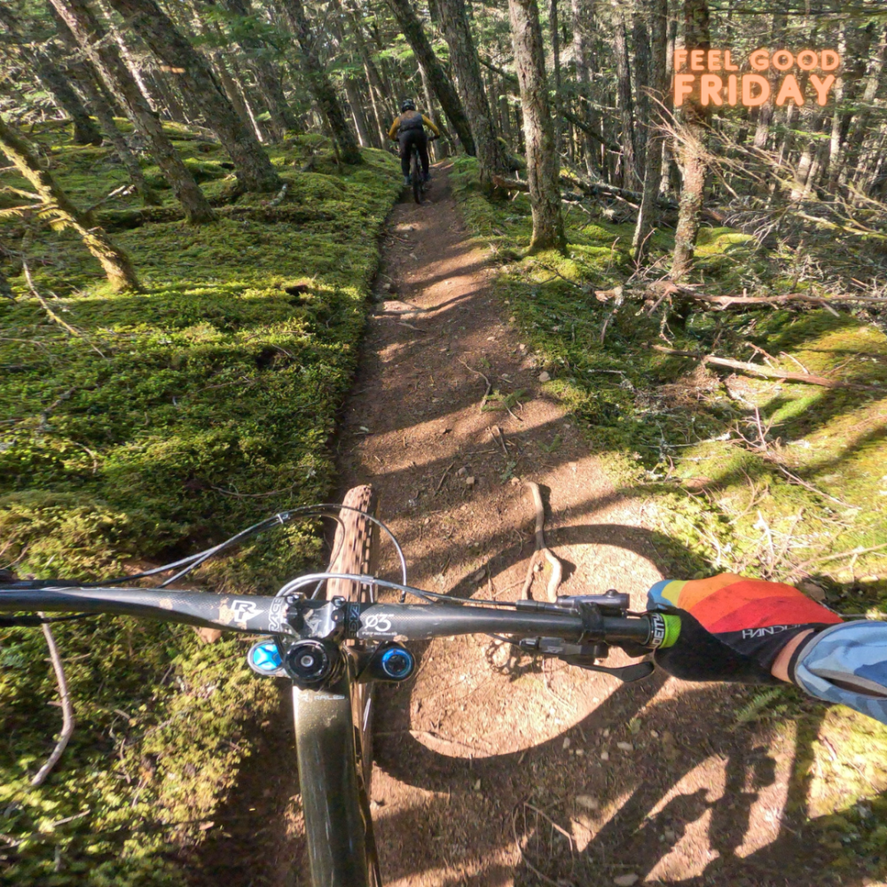 Mountain biking on orcas island