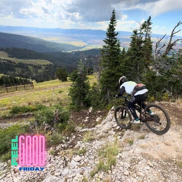 Mountain biking at Grand Targhee Resort Bike Park