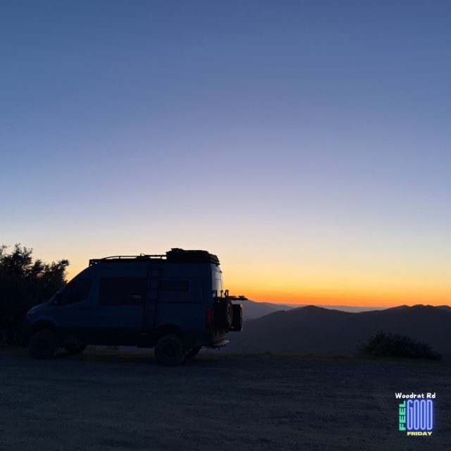 Van life in Ashland with a view