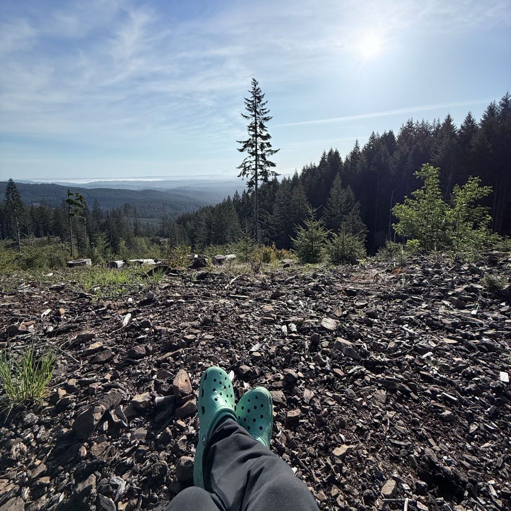 Meditation for athletes - Meditating with a view